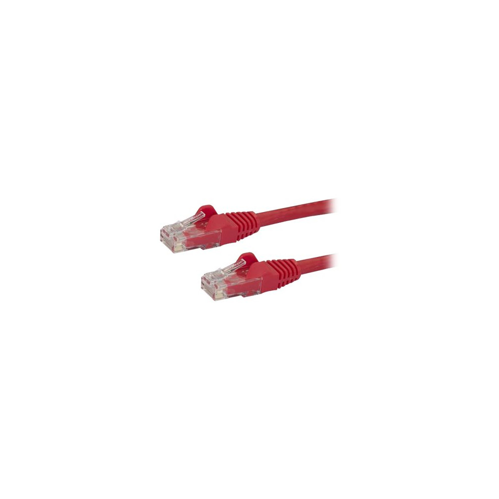 StarTech.com 100ft CAT6 Ethernet Cable, 10 Gigabit Snagless RJ45 650MHz 100W PoE Patch Cord, CAT 6 10GbE UTP Network Cab...