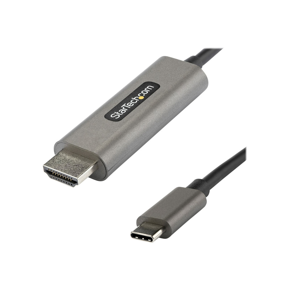 StarTech.com USB C till HDMI-kabel 4K 60 Hz på 4 m med HDR10 - Ultra HD USB Type-C till 4K HDMI 2.0b-videokabeladapter -...