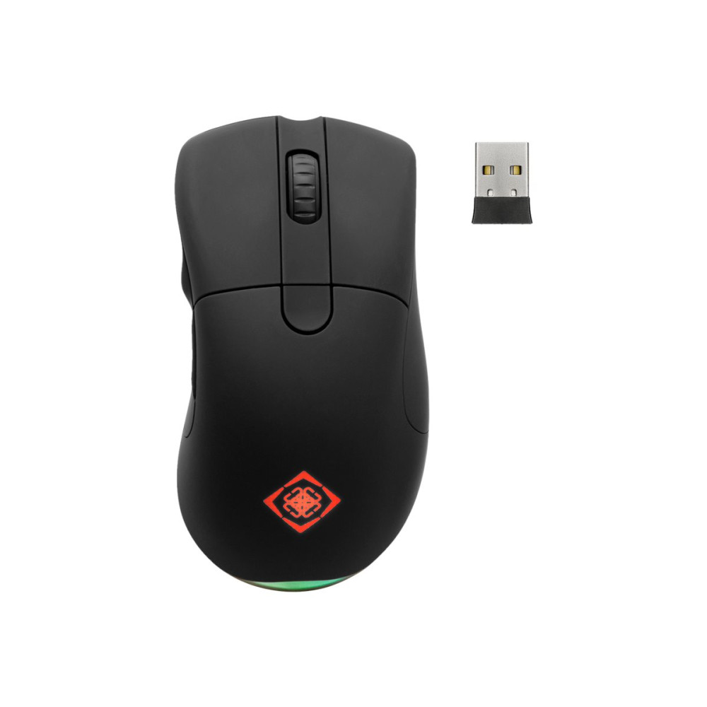 DELTACO GAMING GAM-107 - mus - USB, 2.4 GHz - svart