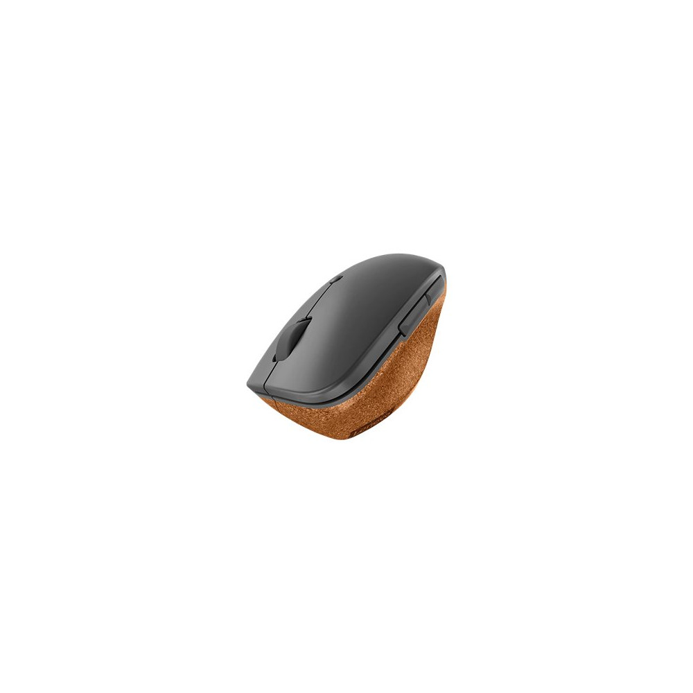 Lenovo Go - mus - 2.4 GHz - grå, kork