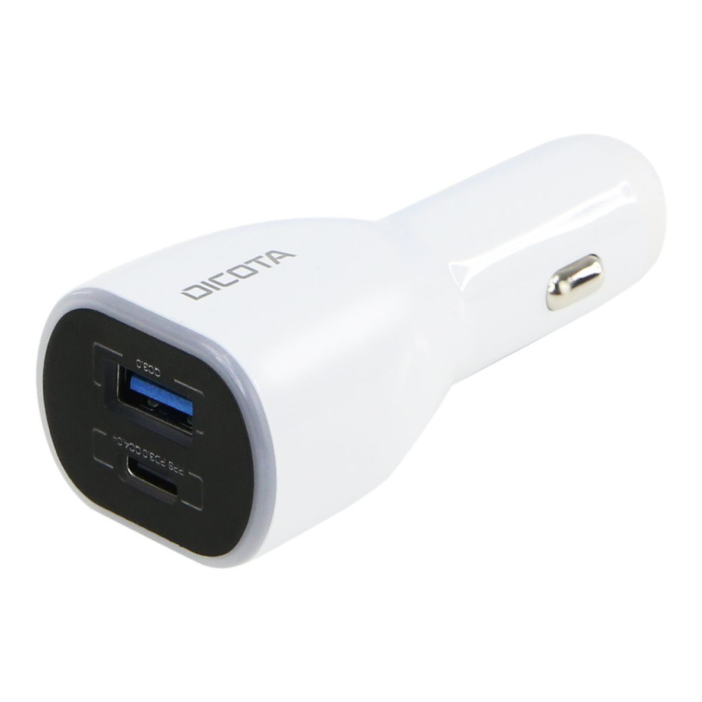 DICOTA Universal PRO strömadapter för bil - USB typ A, 24 pin USB-C - 100 Watt