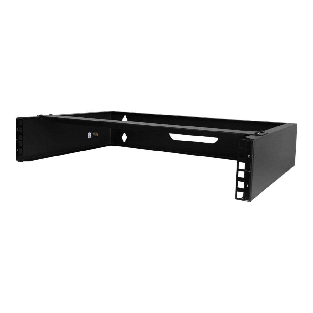 StarTech.com 2U Wall Mount Rack, 19" Wall Mount Network Rack, 14 inch Deep (Low Profile), Wall Mounting Patch Panel Brac...