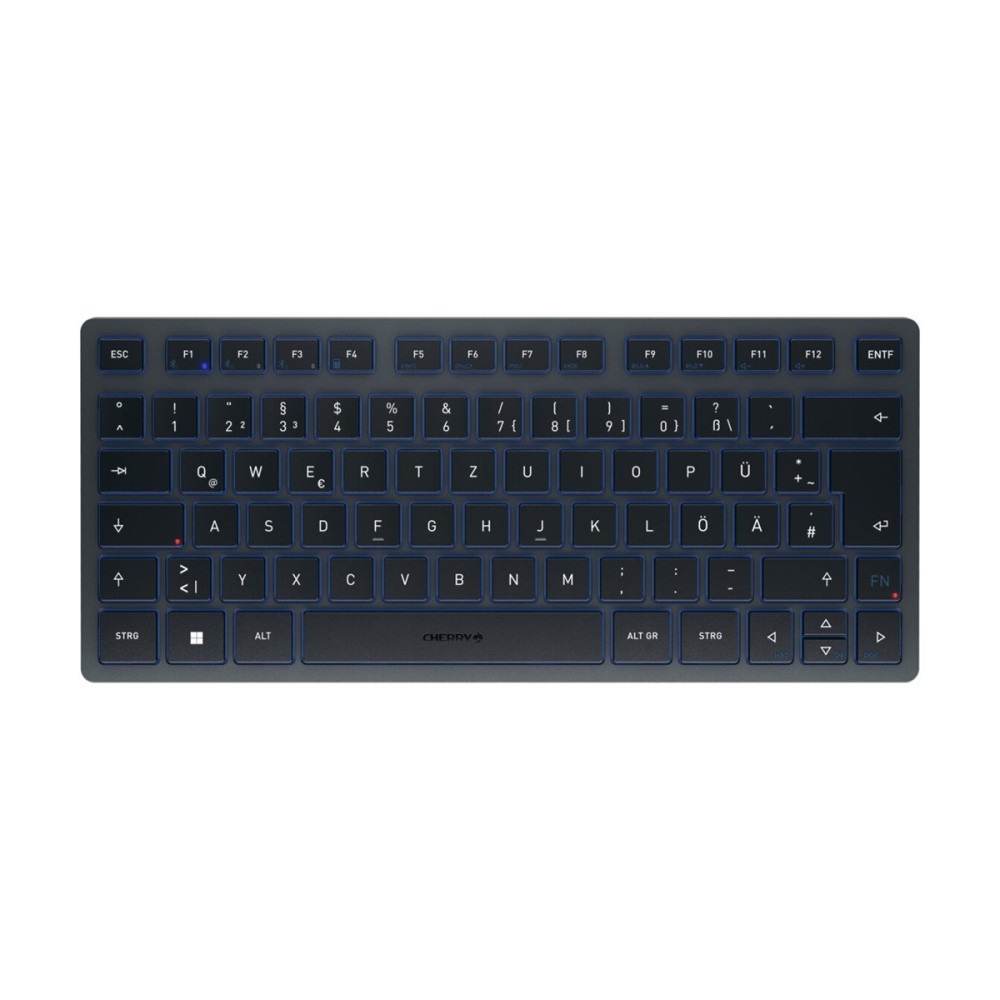 CHERRY KW 7100 MINI BT - tangentbord - QWERTZ - tysk Inmatningsenhet