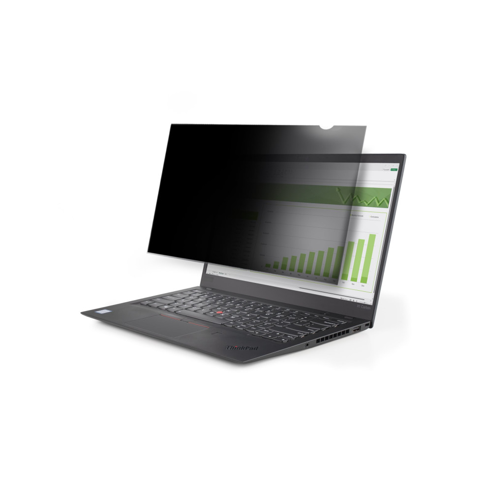 StarTech.com 17.3-inch 16:9 Laptop Privacy Filter, Anti-Glare Privacy Screen with 51% Blue Light Reduction, Black-out No...