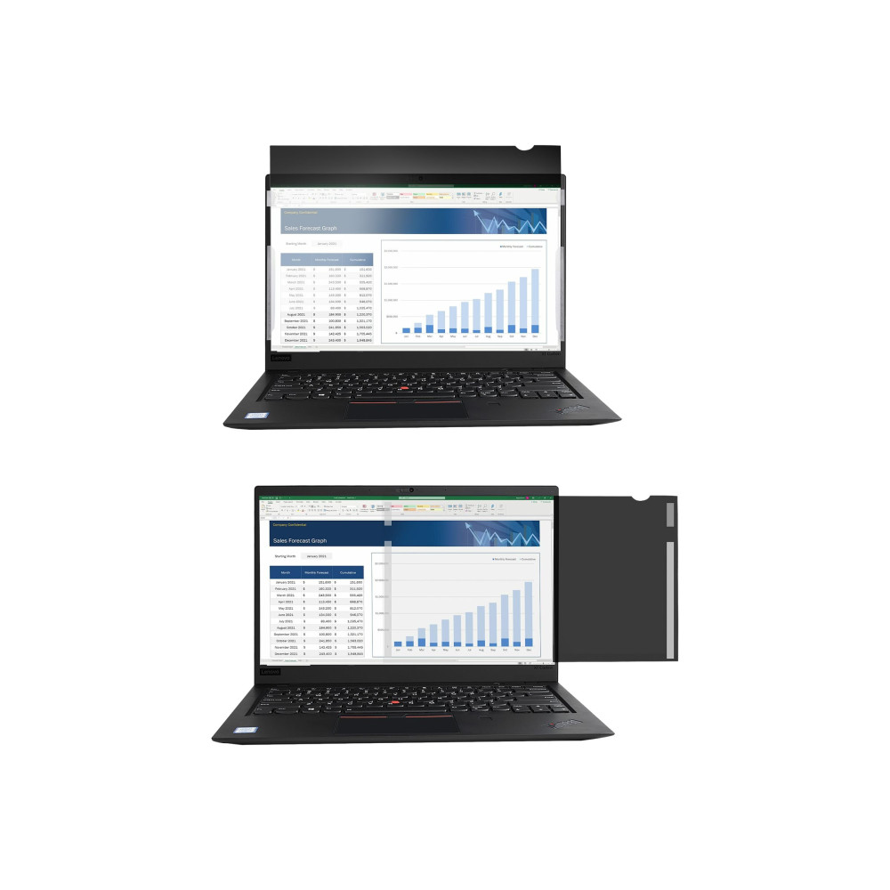 StarTech.com 15.6-inch 16:9 Laptop Privacy Filter, Anti-Glare Privacy Screen w/51% Blue Light Reduction, Notebook Screen...