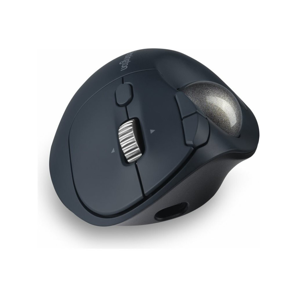 Kensington Pro Fit Ergo TB550 Trackball EQ - styrkula - 2.4 GHz, Bluetooth - blågrå, svart