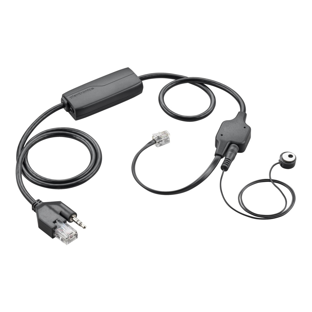 Poly APV-63 - elektronisk krokomkopplingsadapter för telefon - TAA-kompatibel
