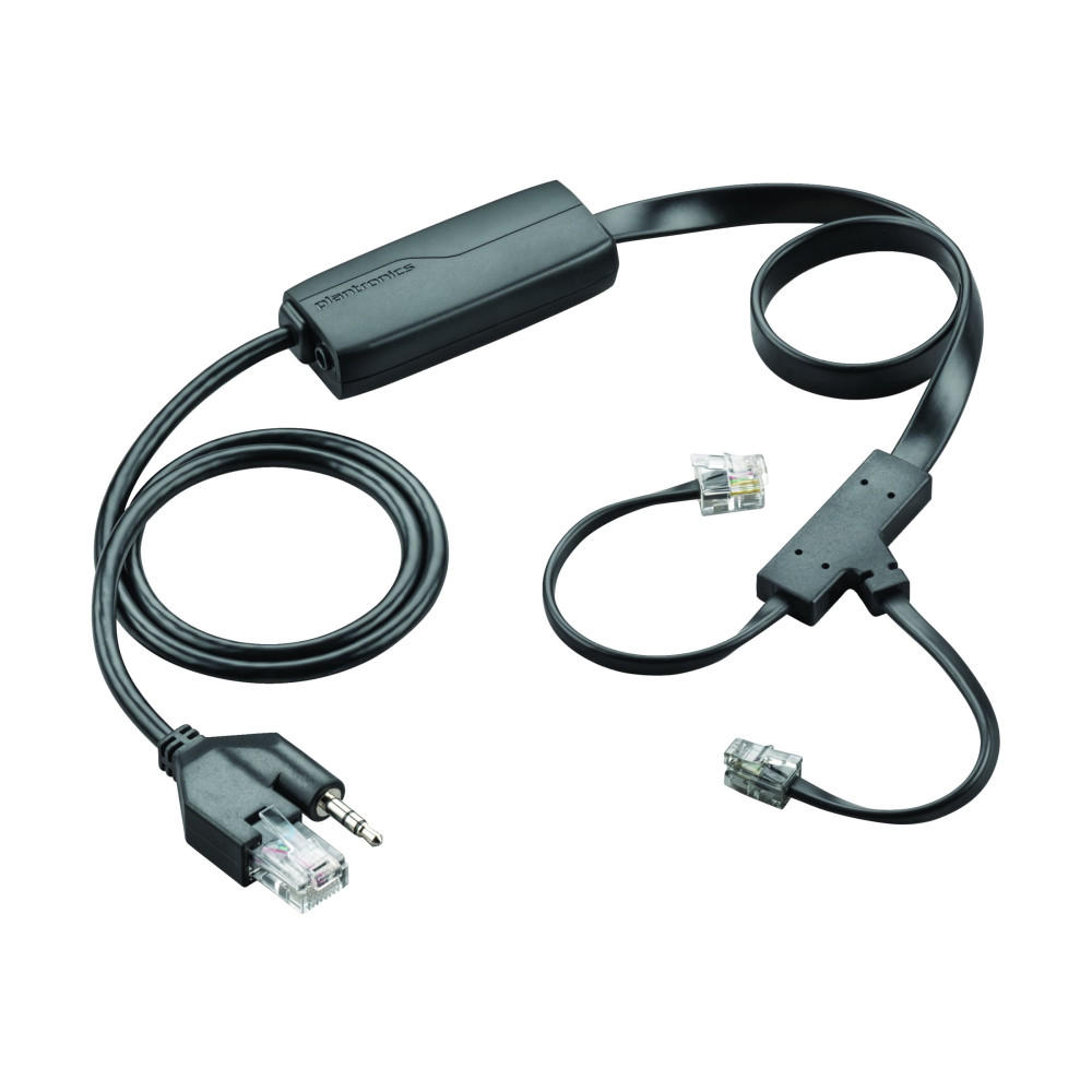 Poly APC-43 - elektronisk krokomkopplingsadapter för bordstelefon - TAA-kompatibel