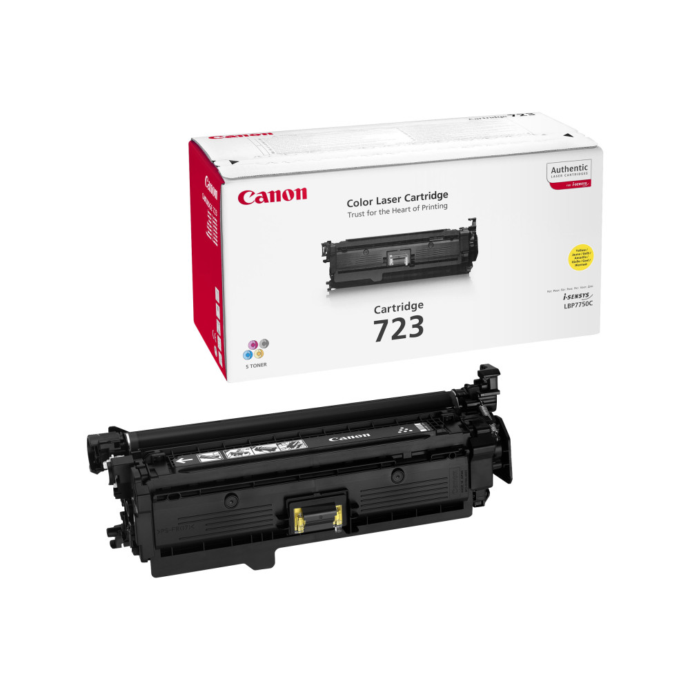 Canon 723 Y - gul - original - tonerkassett