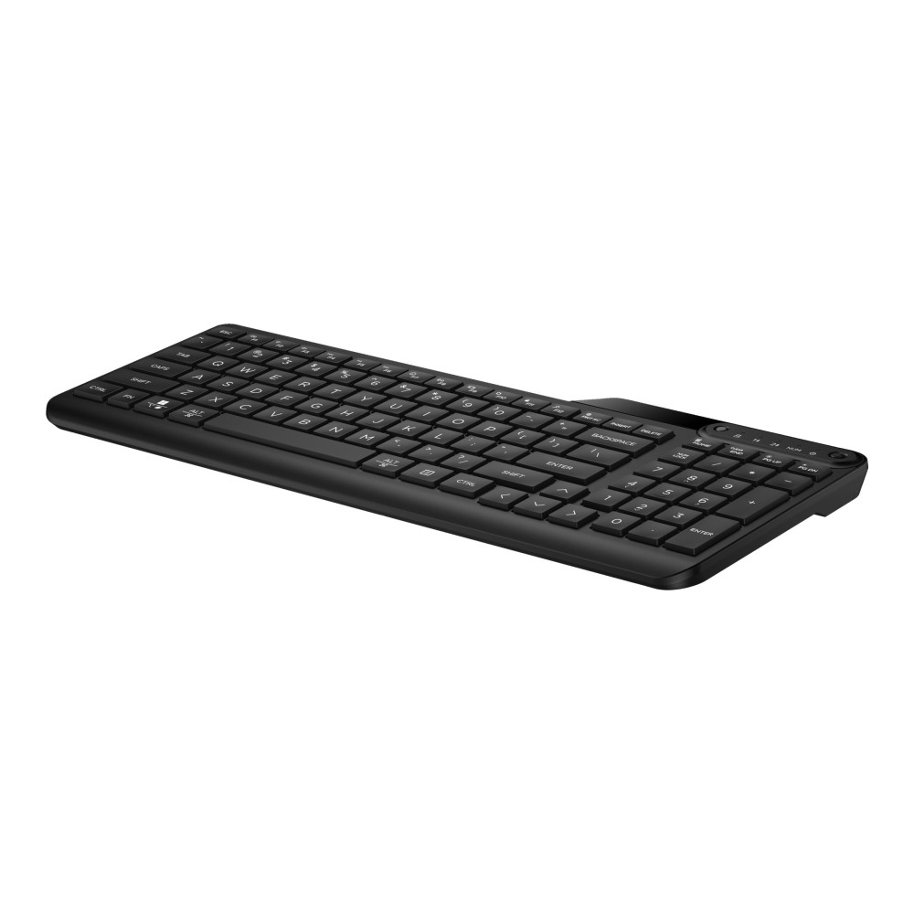 HP 475 - tangentbord - dubbelt läge, multienhet, kompakt, 2-zonslayout, tangentrörelser med låg profil, 12 programmerbar...