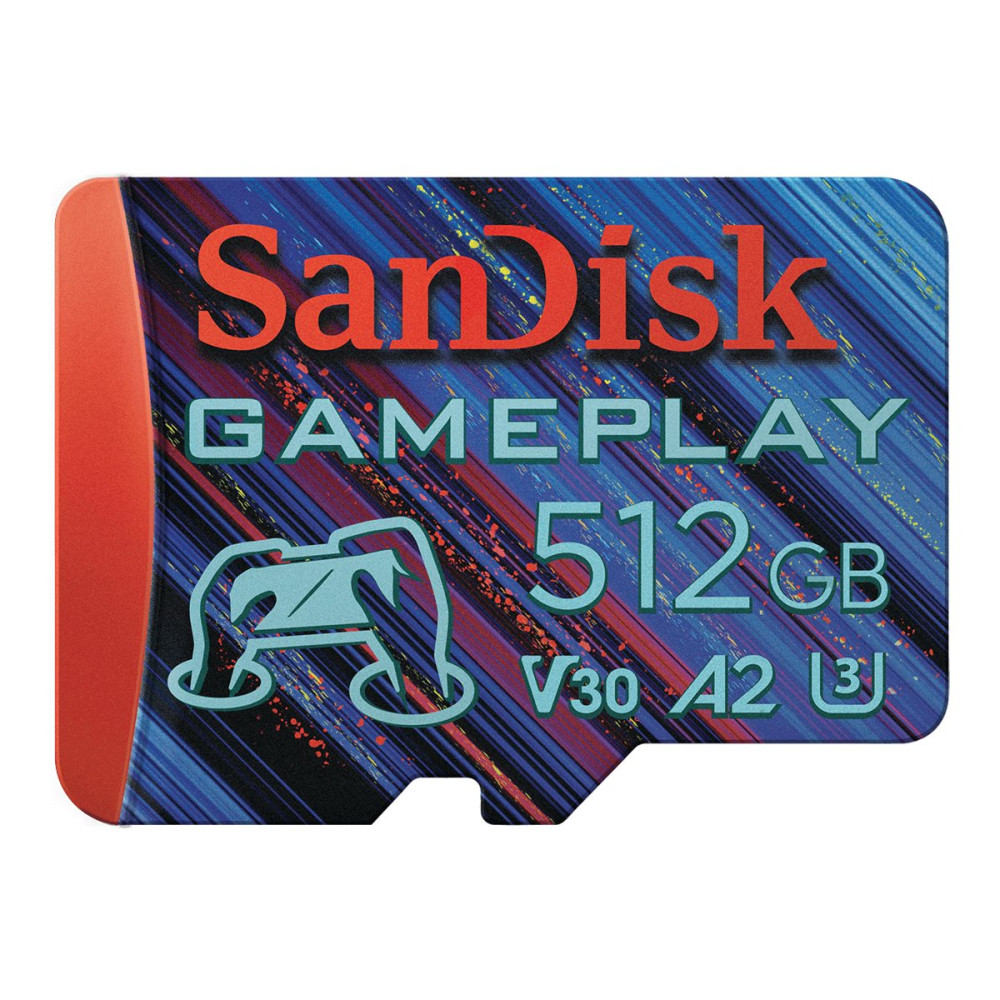 SanDisk GamePlay - flash-minneskort - 512 GB - mikroSDXC UHS-I
