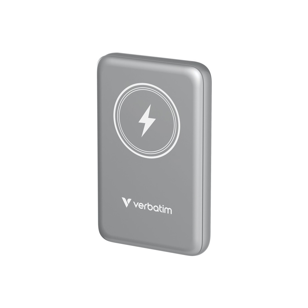 Verbatim Charge 'n' Go trådlös powerbank - magnetfäste - Li-pol - 24 pin USB-C - 20 Watt