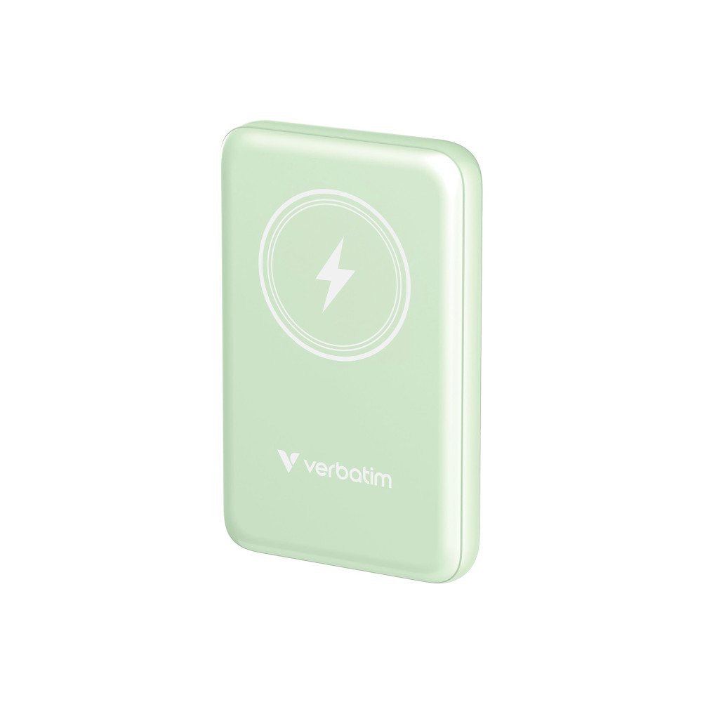 Verbatim Charge 'n' Go trådlös powerbank - magnetfäste - Li-pol - 24 pin USB-C - 20 Watt