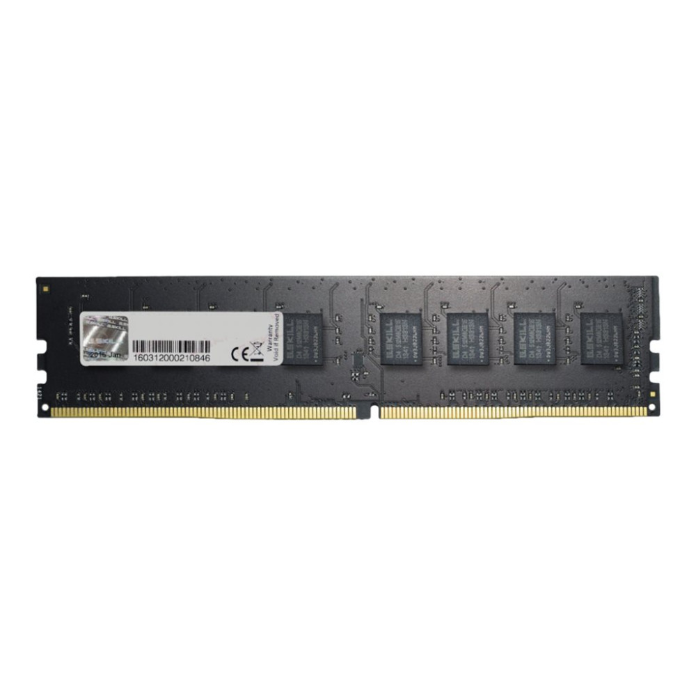 G.Skill Value Series - DDR4 - sats - 16 GB: 2 x 8 GB - DIMM 288-pin - 2666 MHz / PC4-21300 - ej buffrad