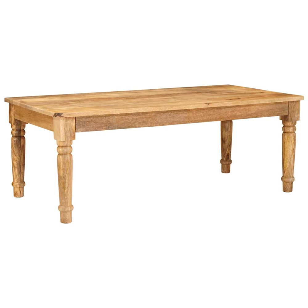 Kaffeebord Brun 100 x 55 x 40 cm massivt mangoträ