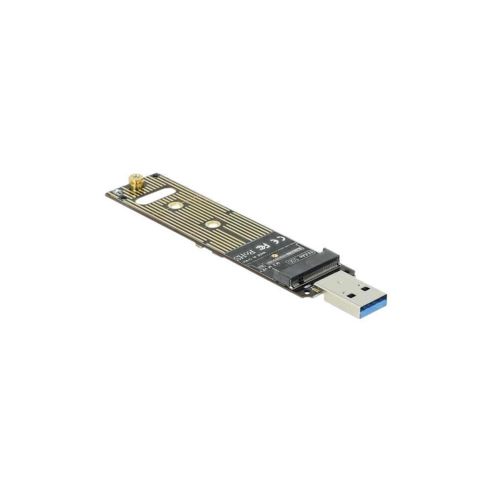 Delock - kontrollerkort - M.2 NVMe Card - USB 3.1 (Gen 2)