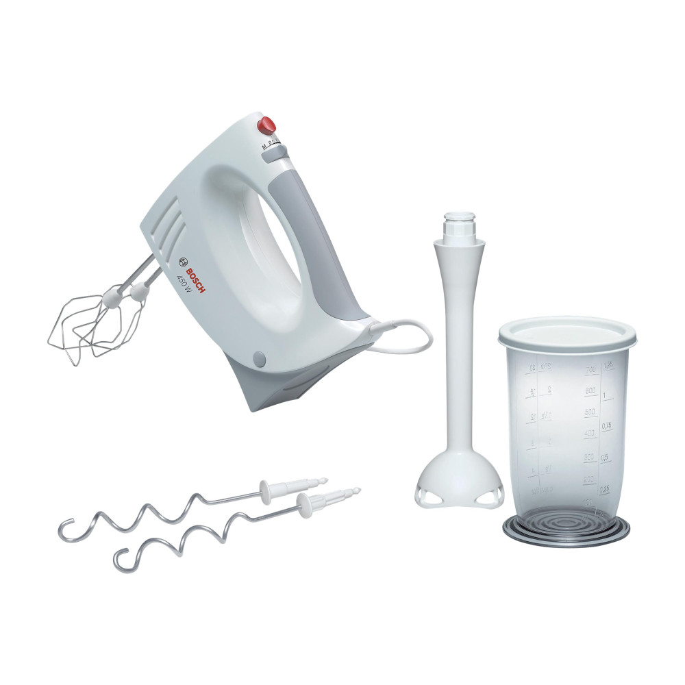 Bosch MFQ 3540 - handmixer - vit / grå