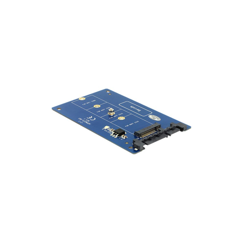 Delock Converter SATA 22 pin > M.2 NGFF - kontrollerkort - SATA 6Gb/s - SATA 6Gb/s