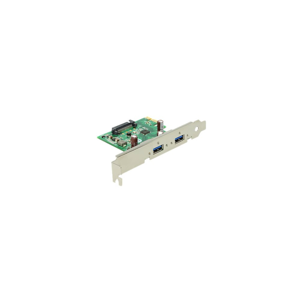 Delock PCI Express card > 2 x USB 3.0 - USB-adapter - PCIe 2.0 - USB 3.0 x 2