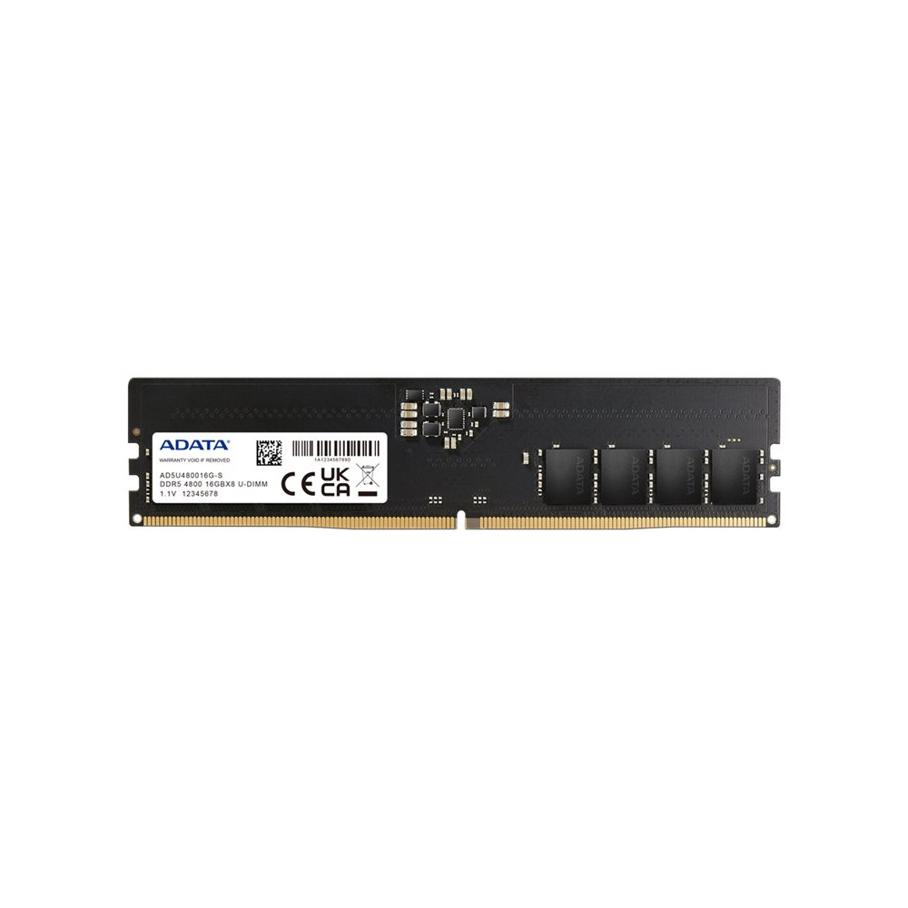 ADATA - DDR5 - modul - 16 GB - DIMM 288-pin / PC5-38400 - ej buffrad