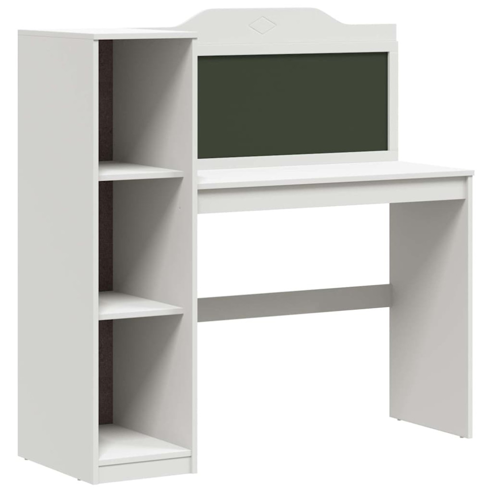 Tavelskrivbord Vit 120 x 45 x 118.5 cm Konstruerat trä