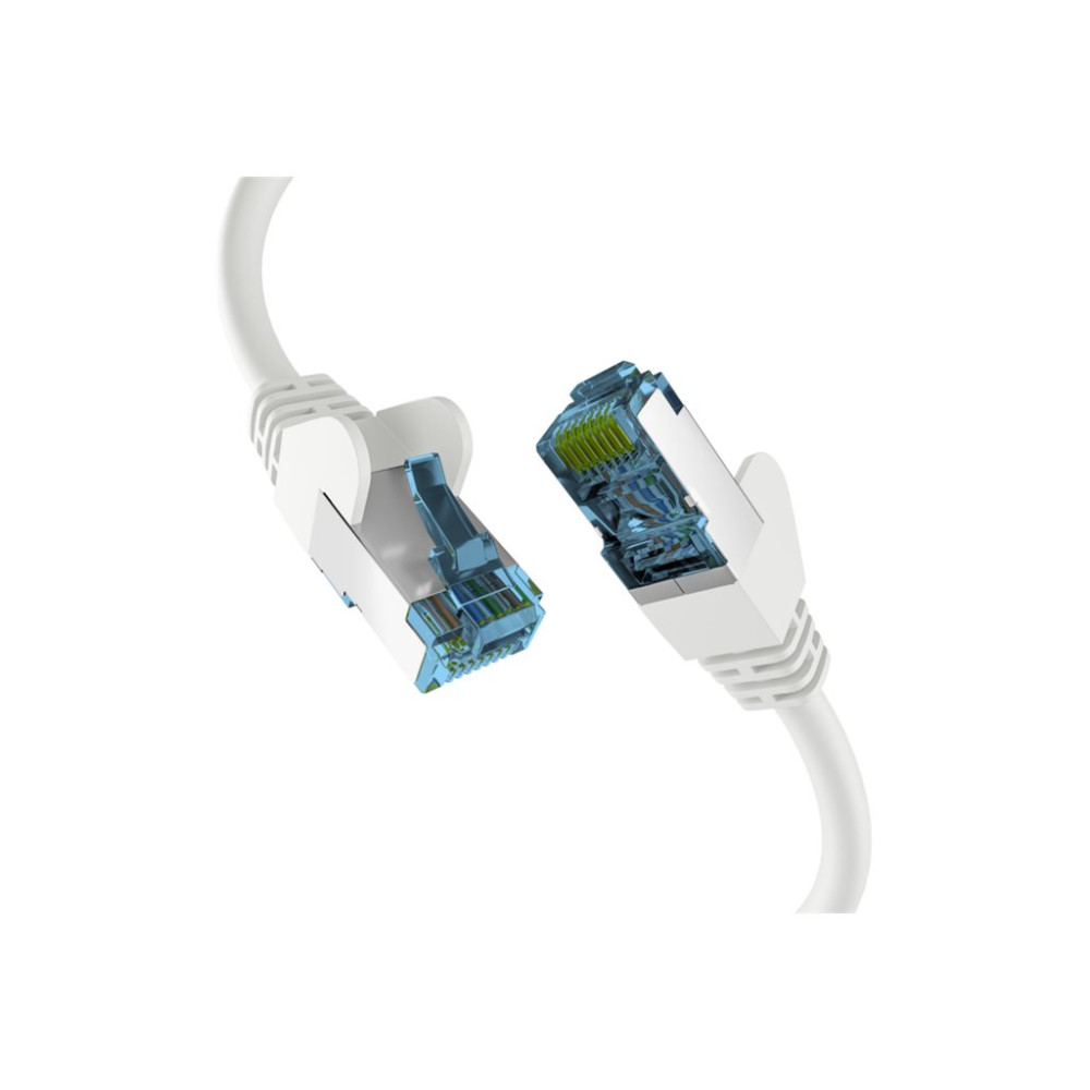 EFB-Elektronik patch-kabel - 7.5 m - vit