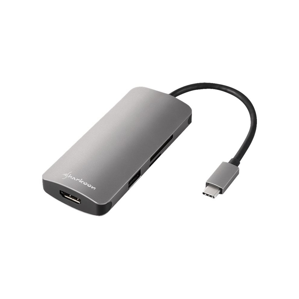 Sharkoon - dockningsstation - USB-C - HDMI