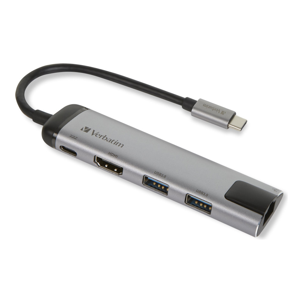 Verbatim - dockningsstation - USB-C - HDMI - 1GbE