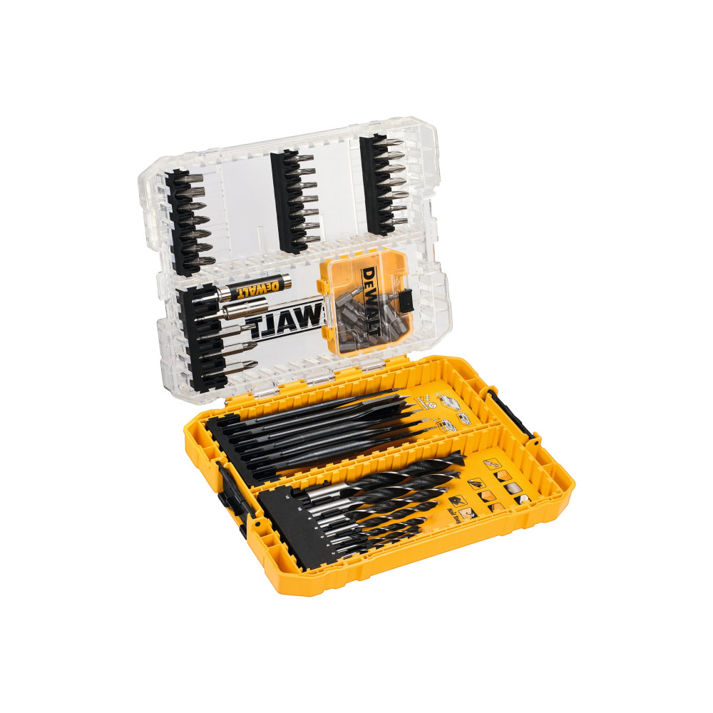 DeWALT borrsats - 57 delar