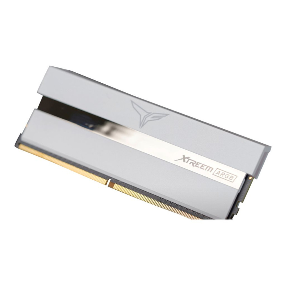 T-Force Xtreem ARGB White - DDR4 - sats - 16 GB: 2 x 8 GB - DIMM 288-pin - 3200 MHz / PC4-25600 - ej buffrad