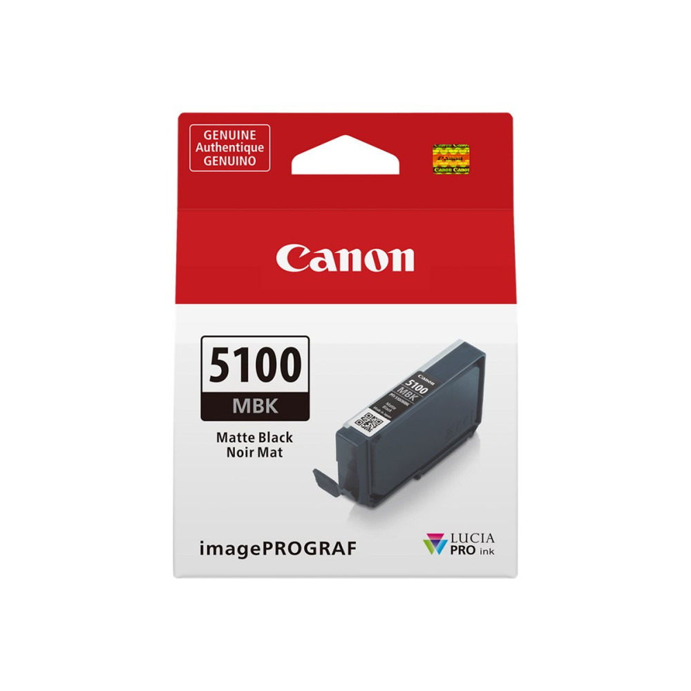 Canon PFI-5100 MBK - mattsvart - original - bläcktank