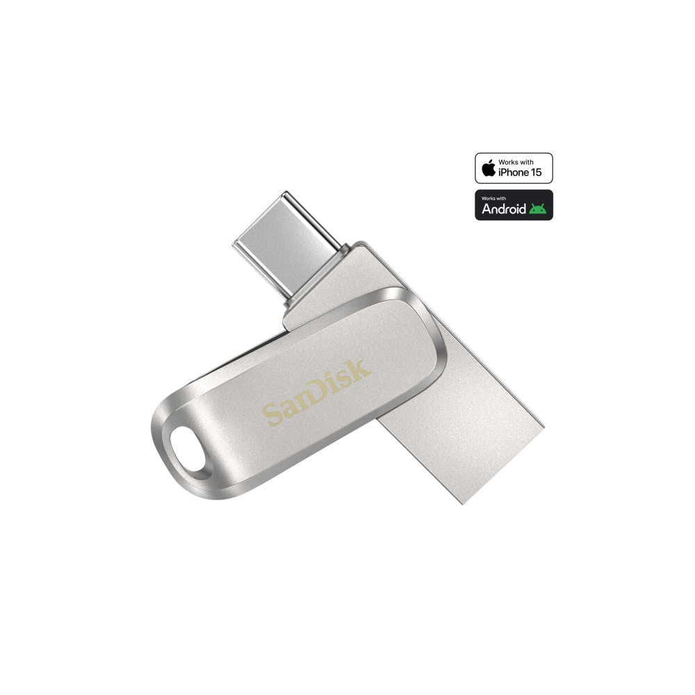 SanDisk Ultra Dual Drive Luxe - USB flash-enhet - 512 GB