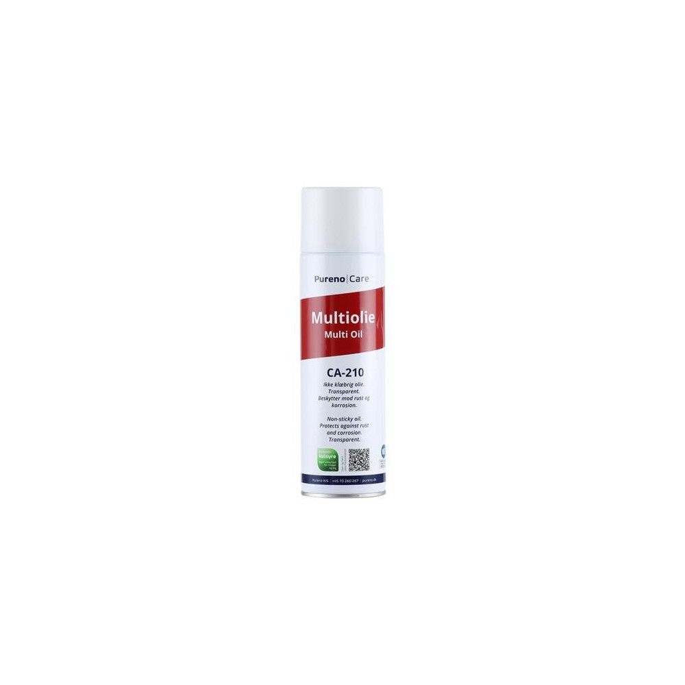 Multi-oil NSF 500 ml spray. Kolsyra-drivmedel. Syrefri olja....
