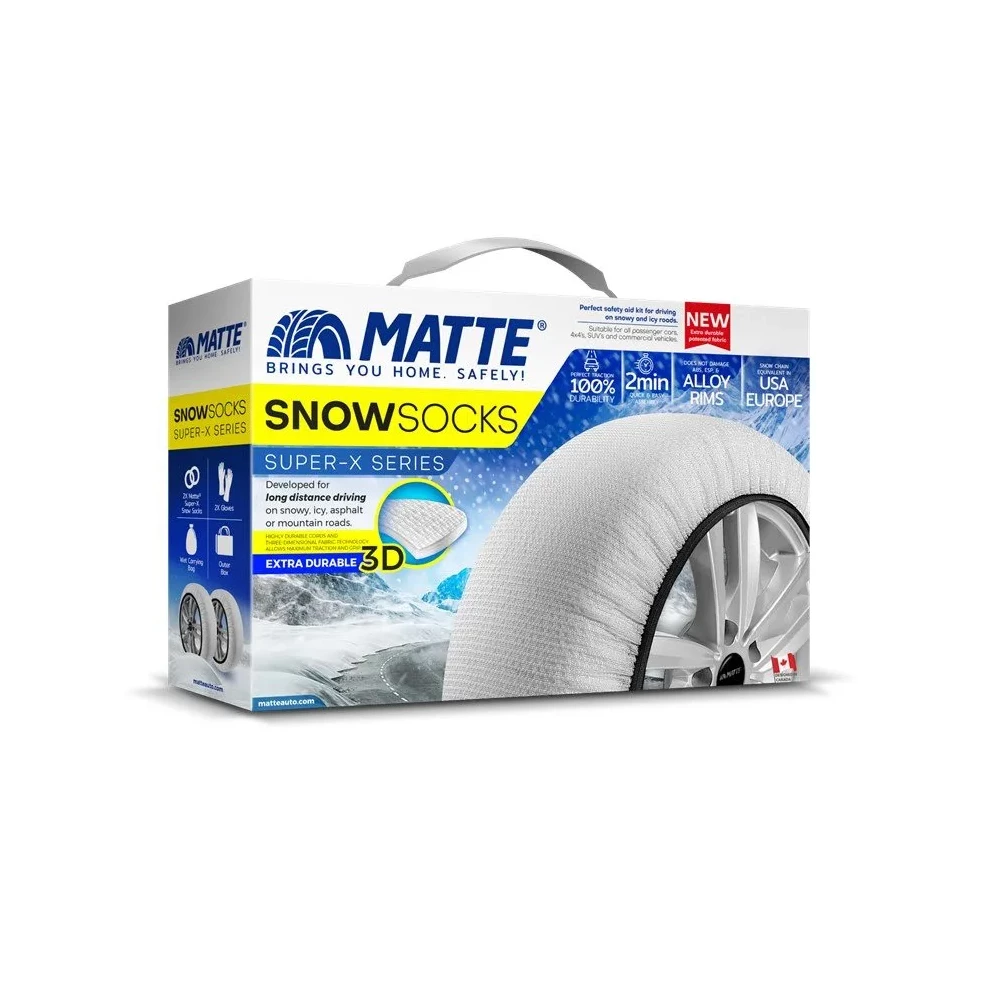MATTE Super-X snöstrumpor