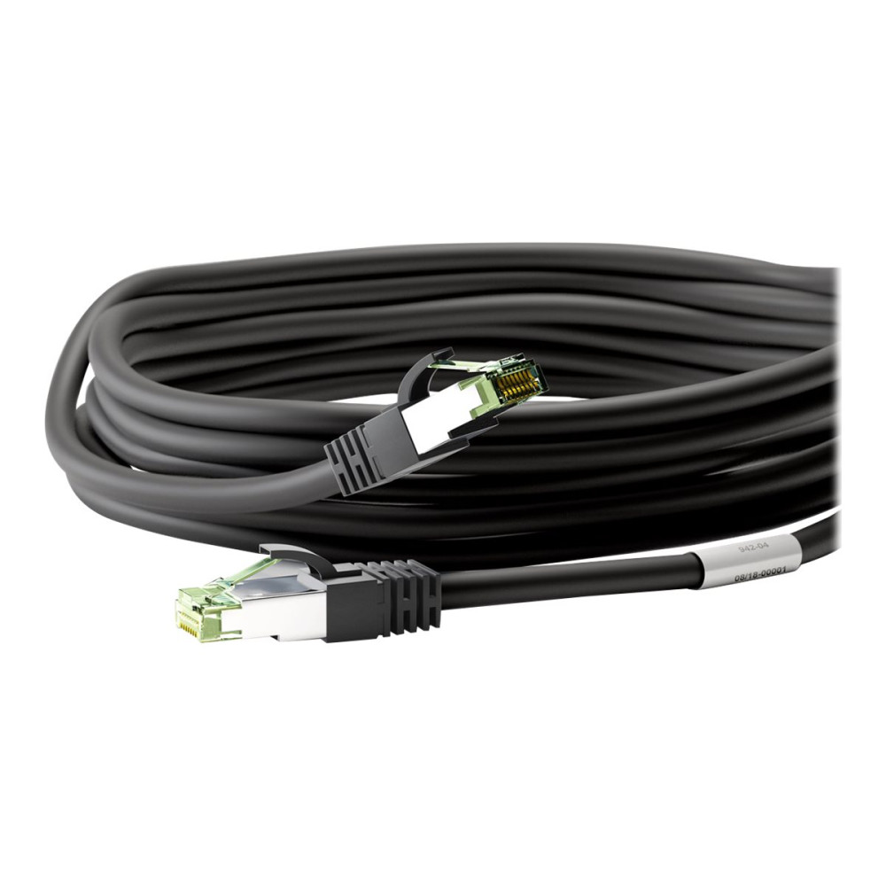 goobay patch-kabel - 20 m - svart