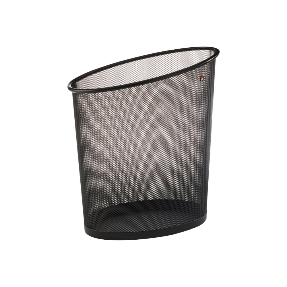 Alba - avfallskorg - 18 L - metallnät - svart