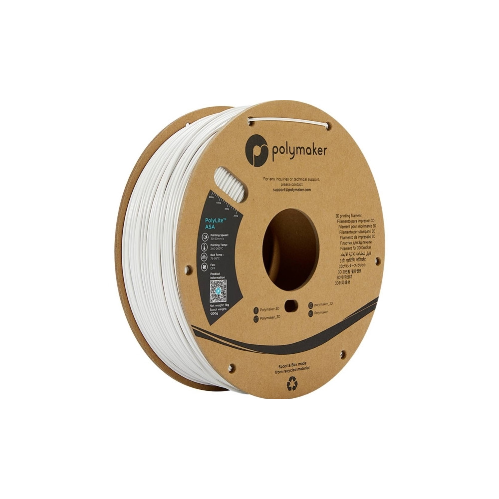 Polymaker PF01011 PolyLite Filament ASA UV-beständig, väderb...