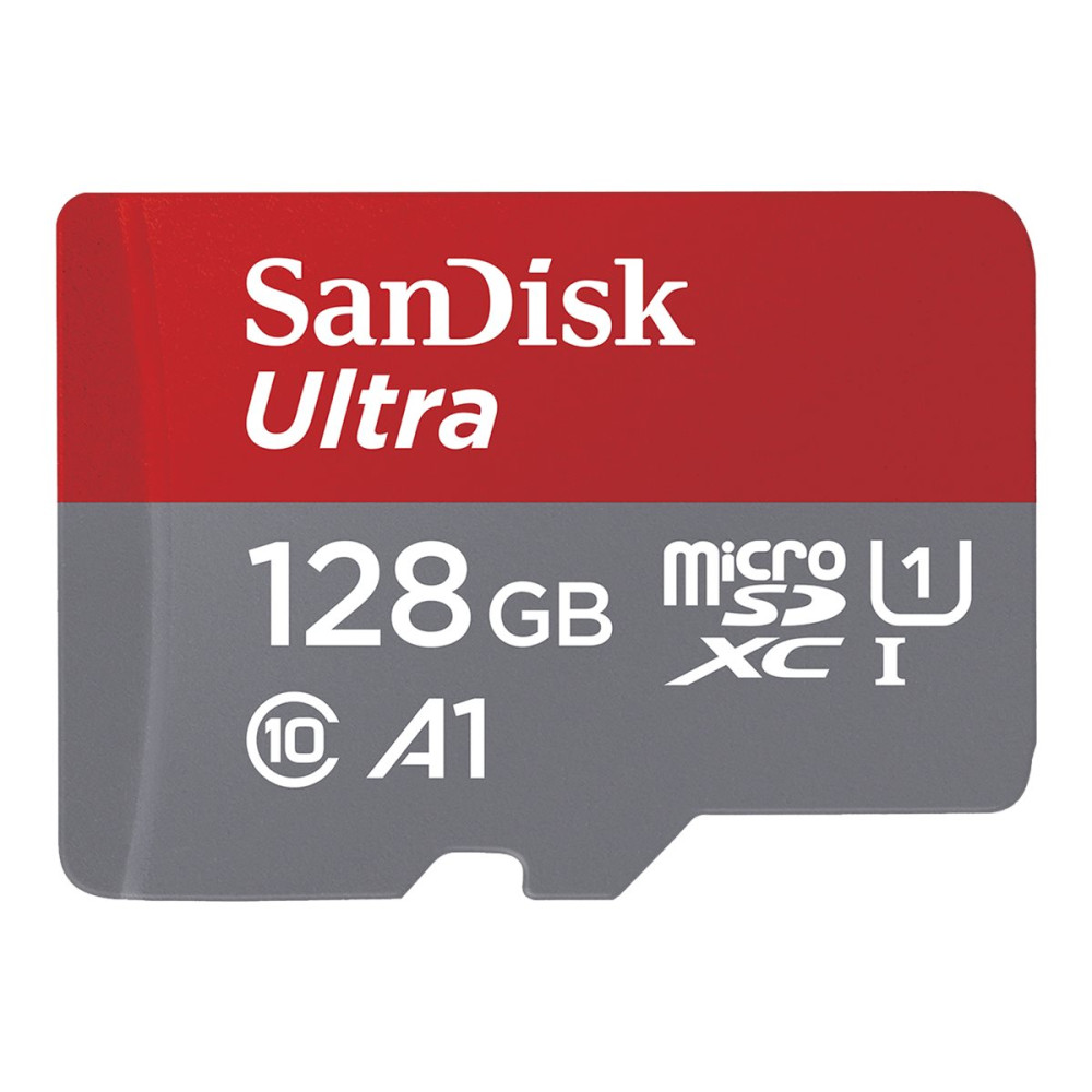 SanDisk Ultra - flash-minneskort - 128 GB - mikroSDXC UHS-I