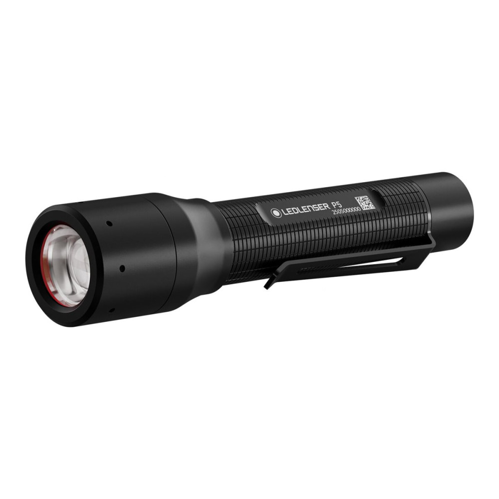Ledlenser P-Series P5 - ficklampa - LED - vitt ljus - 6000-7500 K - svart