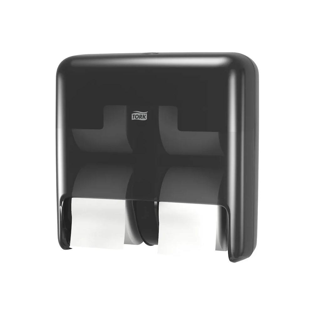 Dispenser Tork OptiServe® T7 sort, till 4 rullar toalettpapp...