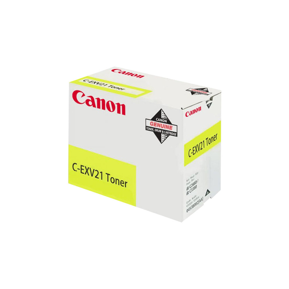 Canon C-EXV 21 - gul - original - tonerkassett