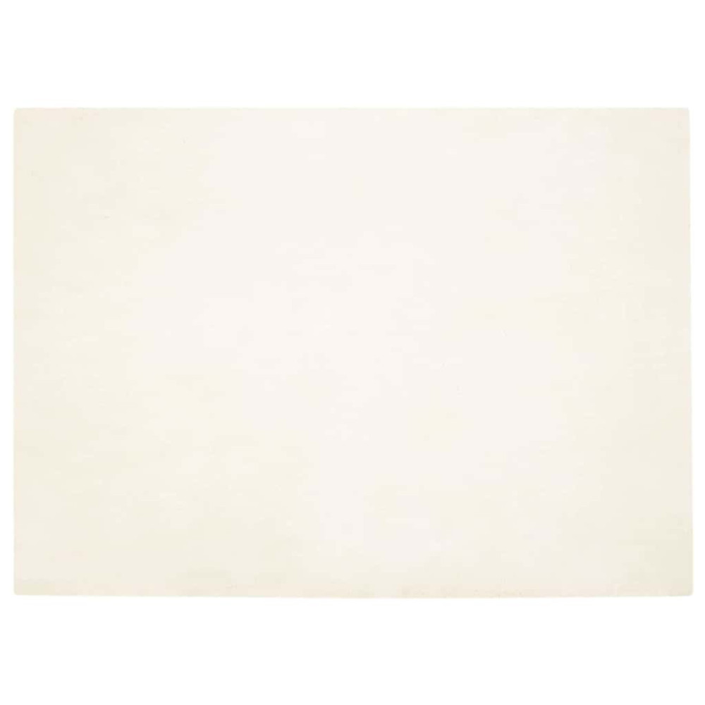 Fusk-kaninpälsmatta Vit 240 x 340 cm Polyester