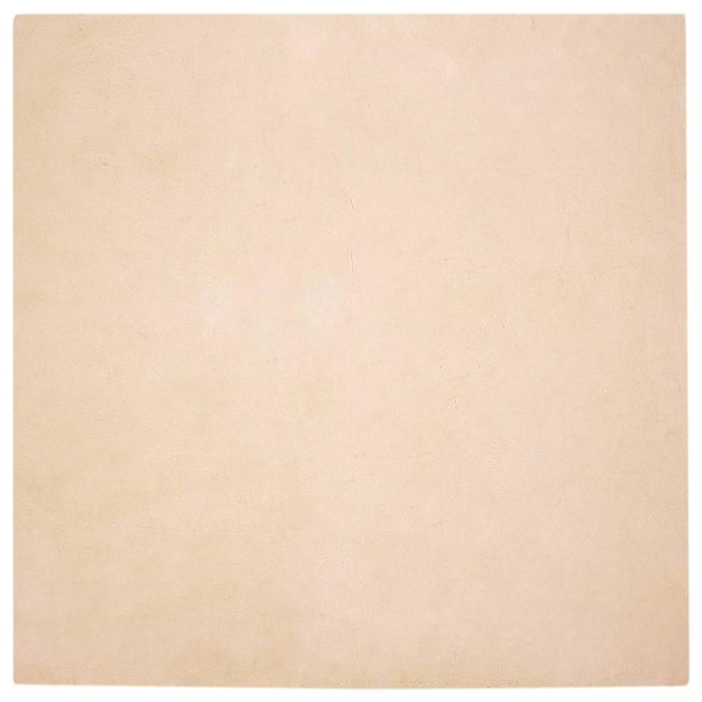 Fusk-kaninpälsmatta Beige 160 x 160 cm Polyester