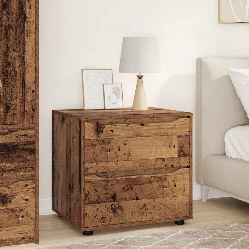 Förvaringsskåp Gammalt trä 60 x 48 x 57 cm Konstruerat trä