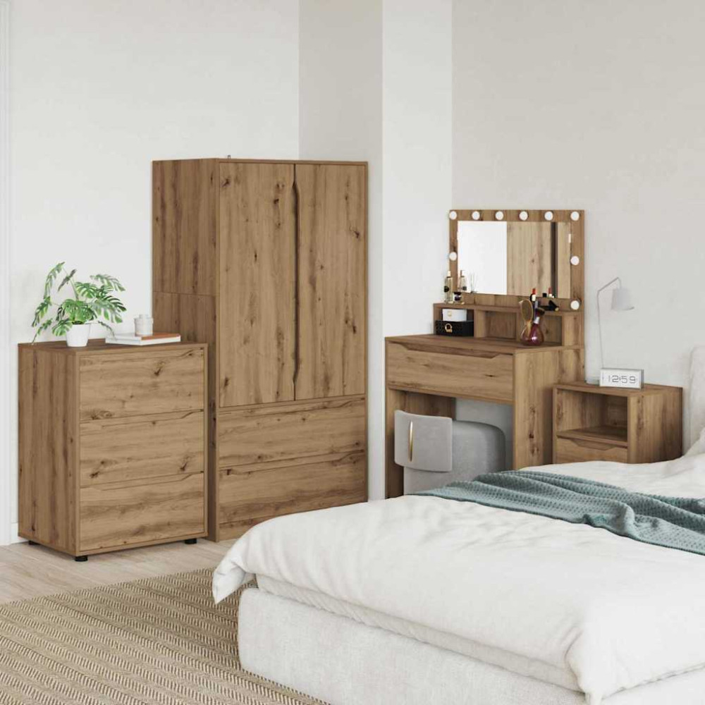 Förvaringsskåp Artisan Ek 60 x 48 x 81 cm Konstruerat trä