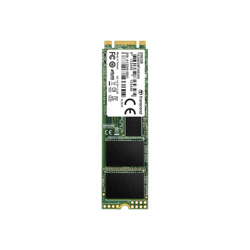 Transcend MTS830S - SSD - 256 GB - SATA 6Gb/s