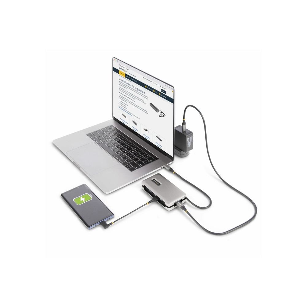 StarTech.com USB-C Multiport Adapter, 4K 60Hz HDMI 2.0b, HDR...