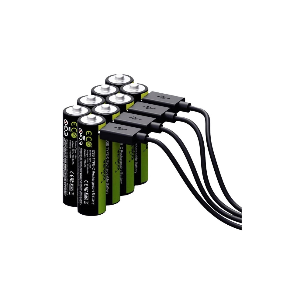 Verico LoopEnergy USB-C USB-C®-batteri Litium 1700 mAh 1.5 V...