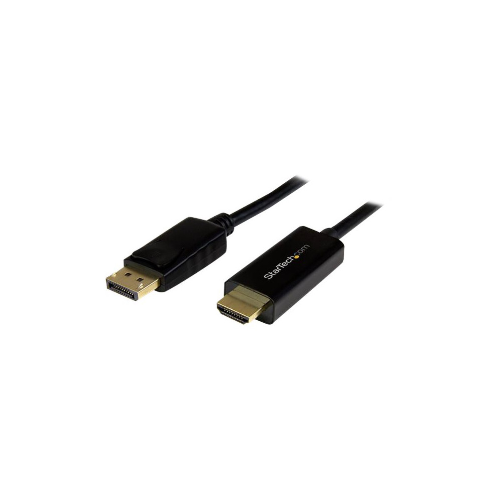 StarTech.com DisplayPort till HDMI-konverterarkabel - 5 m - 4K - adapterkabel - DisplayPort / HDMI - 5 m