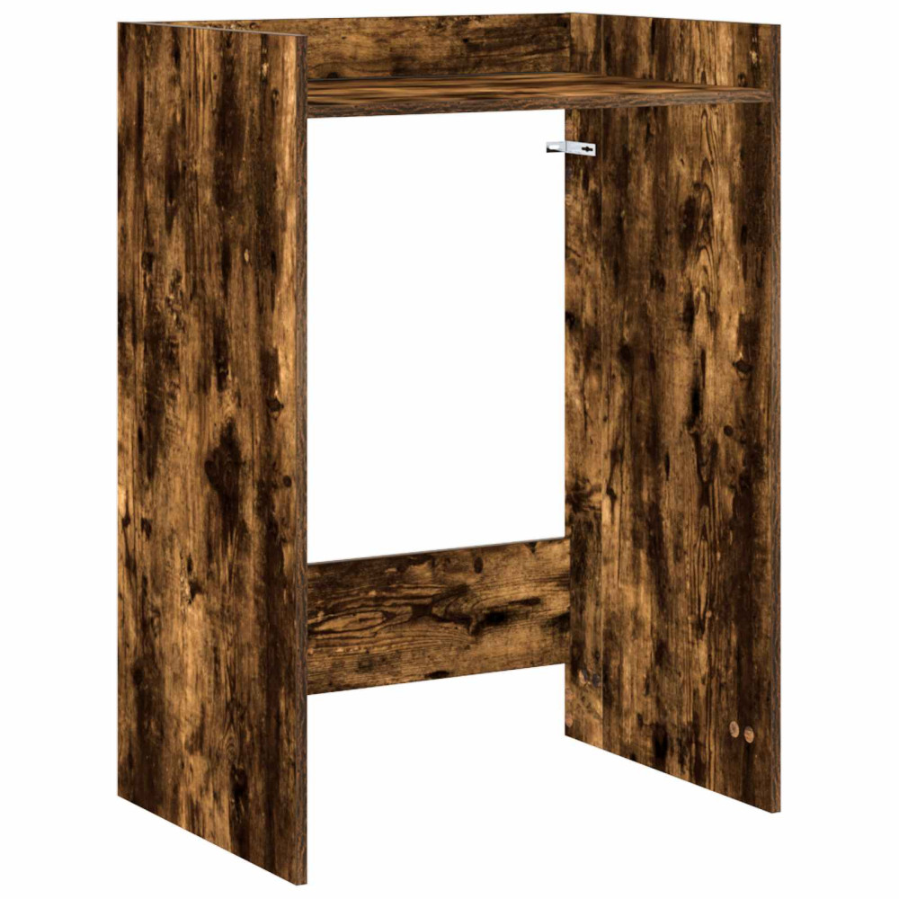 Tvättmaskinskabinet Rökt ek 67,5 x 48 x 97 cm Konstruerat trä